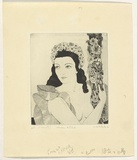 Artist: b'Barker, H. Neville.' | Title: b'Decorous interlude.' | Date: 1934 | Technique: b'etching, printed in black ink, from one plate'