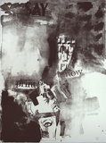 Artist: Koch-Sanders, Donny. | Title: Ready-set-go (exercise) | Date: 1996, 12 July | Technique: lithograph with photo-stencil, printed in black ink, from one stone