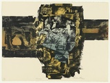 Artist: b'KING, Grahame' | Title: b'Discovery' | Date: 1976 | Technique: b'lithograph, printed in colour, from four stones [or plates]'