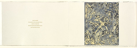 Title: Auntie | Date: 2007 | Technique: etching, open-bite, aquatint and relief, printed in colour, from one plate and one block