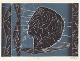 Artist: Pratt, John. | Title: Passage | Date: 1996 | Technique: woodcut, printed in colour, from one block