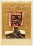Artist: Nolan, Sidney. | Title: Kelly V | Date: 1965 | Technique: screenprint, printed in colour, from multiple stencils