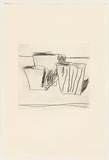 Title: Three bowls | Date: 1982 | Technique: drypoint, printed in black ink, from three perspex plates