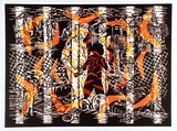 Artist: Debenham, Pam. | Title: History. | Date: 1987 | Technique: screenprint, printed in colour, from multiple stencils