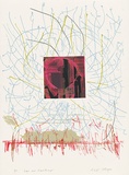 Artist: b'MEYER, Bill' | Title: b'Fugue amd breakthrough' | Date: 1981 | Technique: b'screenprint, printed in seven colours, from five screens' | Copyright: b'\xc2\xa9 Bill Meyer'