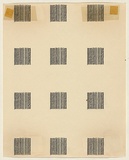 Title: b'Section B (Word situations) - 32 Possibilities: No. 16, 4(D)' | Date: (1970-71) | Technique: b'typewriter'