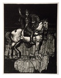 Artist: b'Waller, M. Napier.' | Title: b'The Ring' | Date: 1923 | Technique: b'wood-engraving, printed in black ink, from one block'