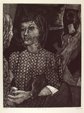 Artist: b'Edwards, Annette.' | Title: bPunch's opening | Date: 1983 | Technique: b'etching and aquatint, printed in black ink with plate-tone, from one plate'