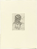 Artist: PARR, Mike | Title: Organon I | Date: 1987 | Technique: etching, printed in black ink, from one plate