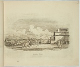 Artist: Nixon, F.R. | Title: Hindley Street. | Date: 1845 | Technique: etching, printed in black ink, from one copper plate