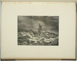 Title: b'And, where the teeth of reef by reef shone out...' | Date: 1881 | Technique: b'wood-engraving, printed in black ink, from one block'