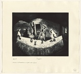 Artist: b'Shead, Garry.' | Title: b'Supper' | Date: 1994-95 | Technique: b'etching, aquatint and sugarlift printed in black ink from one plate' | Copyright: b'\xc2\xa9 Garry Shead'