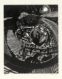 Artist: Shaw, Michael Allen. | Title: (Still life) | Date: 1962 | Technique: wood-engraving, printed in black ink, from one block