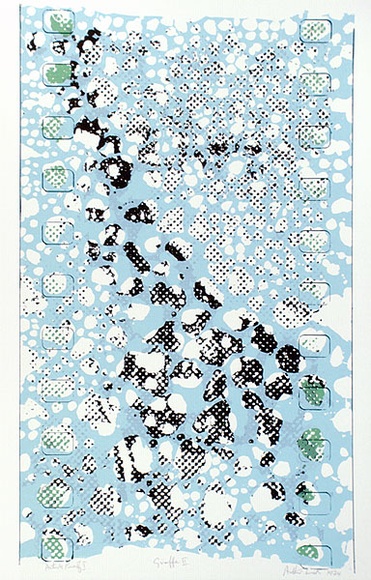 Artist: b'WICKS, Arthur' | Title: b'Giraffe II' | Date: 1974 | Technique: b'photo-screenprint'