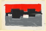 Artist: Grey-Smith, Guy | Title: Plain country | Date: 1964 | Technique: screenprint, printed in colour, from six stencils
