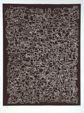 Artist: b'Marshall, John.' | Title: b'Suburban view' | Date: 1995, May | Technique: b'linocut, printed in black ink, from one block'