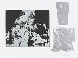Artist: MEYER, Bill | Title: Roland 149 and police patrol | Date: 1975-76 | Technique: screenprint, printed in colour, from four screens | Copyright: © Bill Meyer