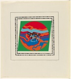 Artist: b'LEACH-JONES, Alun' | Title: b'not titled' | Date: 1966 | Technique: b'screenprint, printed in colour, from multiple stencils' | Copyright: b'Courtesy of the artist'