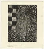 Artist: Gittoes, George. | Title: A dragon in the furnace | Date: 1991 | Technique: etching, printed in black ink, from one plate