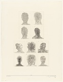 Artist: SELLBACH, Udo | Title: not titled | Date: 1960-80 | Technique: etching