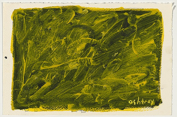 Artist: b'WORSTEAD, Paul' | Title: b'not titled' | Date: 1972? | Technique: b'stencil print, printed in colour, from two stencils' | Copyright: b'This work appears on screen courtesy of the artist'