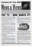 Artist: REDBACK GRAPHIX | Title: Leaflet: News and Views | Date: c1990 | Technique: offset-lithograph, printed in black ink