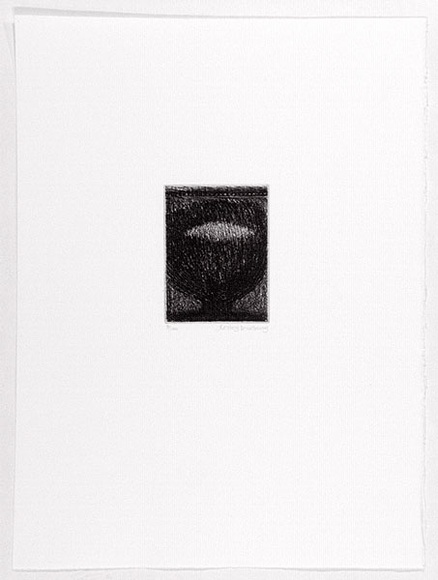 Artist: b'Duxbury, Lesley.' | Title: b'not titled..' | Date: 1988 | Technique: b'etching, printed in black ink, from one plate'