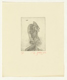 Artist: SELLBACH, Udo | Title: not titled | Date: 1960-80 | Technique: etching