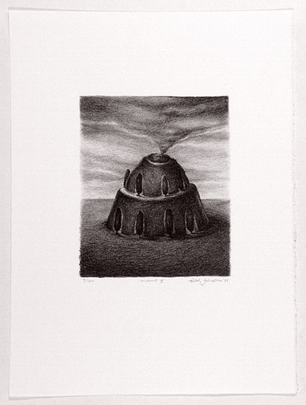 Artist: b'Johnstone, Ruth.' | Title: b'Mount II.' | Date: 1988 | Technique: b'lithograph, printed in black ink, from one stone [or plate]'