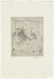 Artist: BOYD, Arthur | Title: Sunset. | Date: 1970 | Technique: etching, printed in black ink, from one plate | Copyright: Reproduced with permission of Bundanon Trust