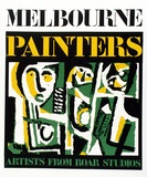 Artist: b'ARNOLD, Raymond' | Title: b'Melbourne painters, artists from Roar studios. Chameleon, Hobart' | Date: 1984 | Technique: b'screenprint, printed in colour, from three stencils'