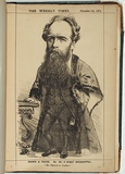 Title: A right worshipful [Councillor James Gatehouse]. | Date: 24 November 1874 | Technique: lithograph, printed in colour, from multiple stones