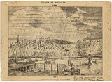 Title: b'Launceston Harbour as it is in 1876' | Date: 1876 | Technique: b'lithograph, printed in black ink, from one stone [or plate]'
