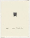 Artist: b'Cullen, Adam.' | Title: b'Valium' | Date: 2001 | Technique: b'etching, printed in black ink, from one plate'