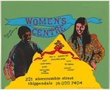 Artist: VIECELI, Loretta | Title: South Sydney Women's Centre | Date: 1978 | Technique: screenprint, printed in colour, from seven stencils