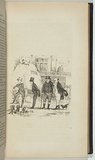 Title: b'not titled [four men in a yard]' | Date: 1838 | Technique: b'lithograph, printed in black ink, from one stone'