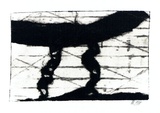 Artist: Roberts, Neil. | Title: Can you read the clouds I | Date: 1987 | Technique: collograph; pigment transfer