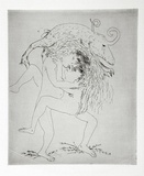 Artist: Stark, Peter. | Title: Repudiation. | Date: 1971 | Technique: etching, printed in black ink, from one plate | Copyright: Reproduced with permission of Bundanon Trust