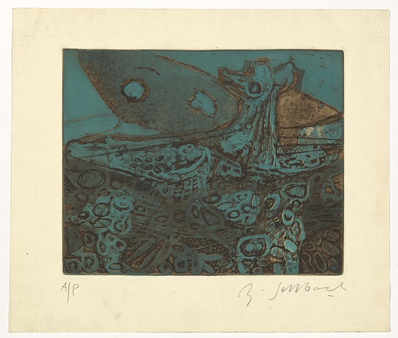 Artist: b'SELLBACH, Udo' | Title: b'not titled' | Date: 1960-80 | Technique: b'etching'