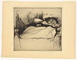 Artist: b'Menpes, Mortimer.' | Title: b'Study for Breton baby' | Date: c.1890