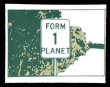 Artist: b'TIPPING, Richard' | Title: b'Form 1 planet.' | Date: 1992 | Technique: b'screenprint, printed in colour, from three stencils'