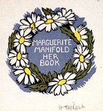 Artist: OGILVIE, Helen | Title: not titled [Ring of daisies]. | Date: c.1938 | Technique: linocut, printed in colour, from multiple blocks