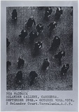 Artist: b'MADDOCK, Bea' | Title: b'Exhibition poster: Bea Maddock, Solander Gallery, Canberra, September 28th - October 10th' | Date: 1974 | Technique: b'screenprint'