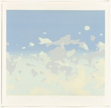 Artist: b'Storrier, Tim.' | Title: b'The sky of Arca' | Date: 1976 | Technique: b'lithograph, printed in colour, from multiple stones' | Copyright: b'\xc2\xa9 Tim Storrier'