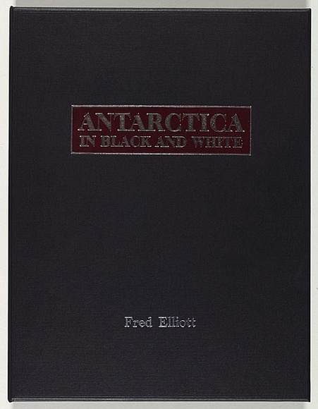 Artist: Elliott, Fred W. | Title: Folio box | Date: 1997, February | Technique: stamped and bound folio, printed in deep red and silver, from two plates | Copyright: By courtesy of the artist