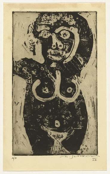 Artist: b'SELLBACH, Udo' | Title: b'not titled' | Date: 1960-80 | Technique: b'etching'