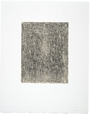 Artist: Mitelman, Allan. | Title: not titled [black/grey] | Date: 1992, 17 August-18 September | Technique: lithograph, printed in colour, from three plates | Copyright: © Allan Mitelman