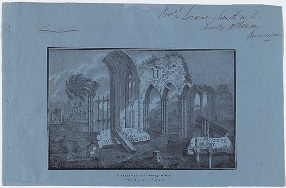 Artist: b'Atkinson, Charles.' | Title: b'Title page [An artist sketching admist ruins].' | Date: 1833 | Technique: b'lithograph, printed in black ink, from one stone'