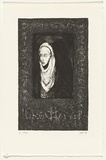 Artist: b'Harman, Julia.' | Title: b'not titled [V]' | Date: 1988 | Technique: b'lithograph, printed in black ink, from one stone' | Copyright: b'\xc2\xa9 Julia Harman'