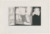 Artist: b'WALKER, Murray' | Title: b'I love my beautiful body.' | Date: 1974 | Technique: b'etching and aquatint, printed in black ink, from one plate'